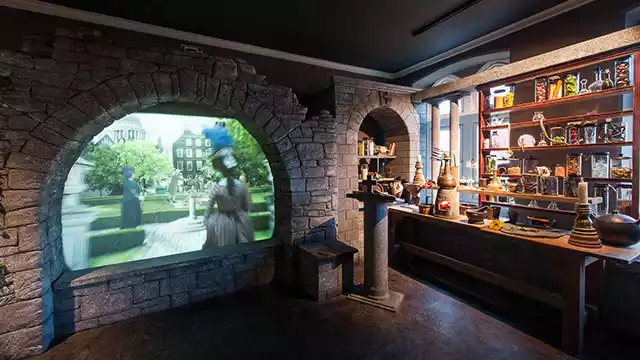 Irish Whiskey Museum Interieur