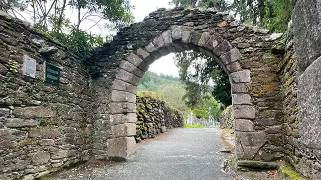 Wicklow Mountains Glendalough Monastery