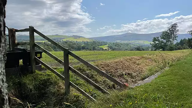 Wicklow Mountains natuurlandschap